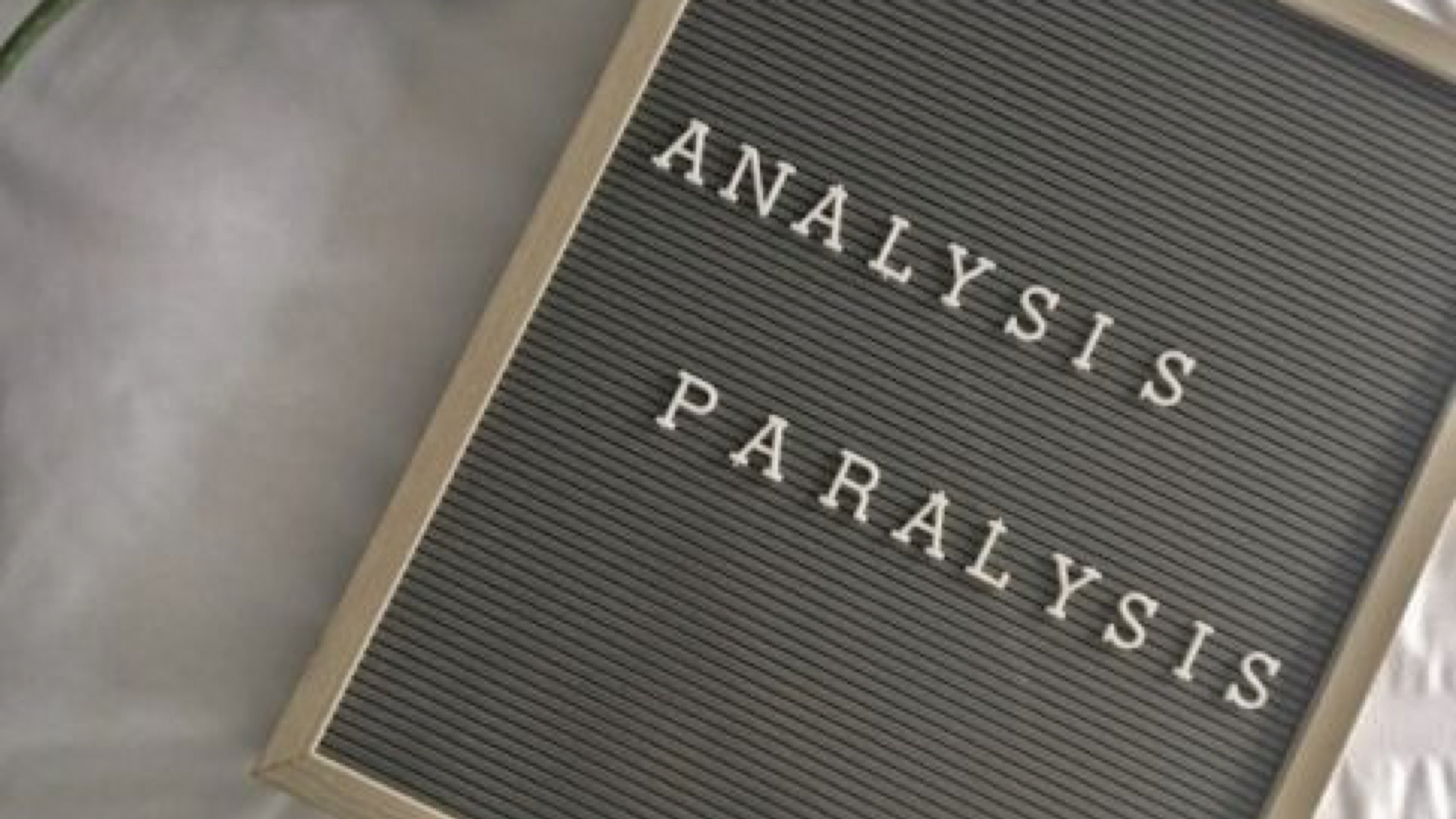 Paralyse Door Analyse